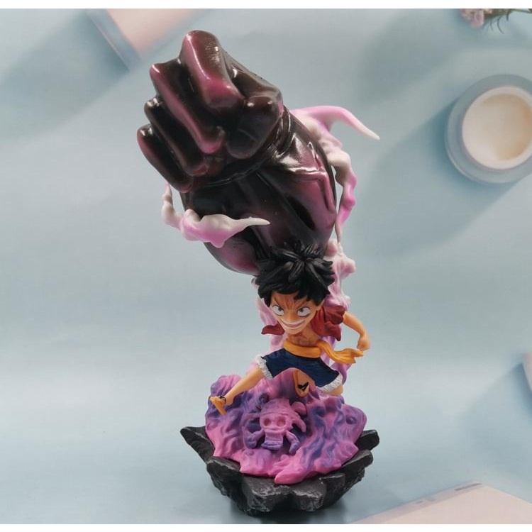 Mô hình One Piece Chibi Doflamingo, Law, Luffy Gear 3 Tay to Siêu đẹp