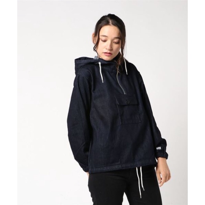 Áo hoodie jean unisex Helly Hasen xuất Nhật size XL - sample