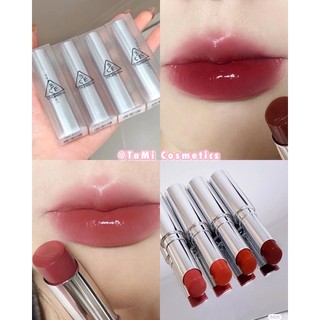 Son Thỏi Dưỡng Ẩm Môi 3CE Glow Lip Color [Overload-Little Ground-Smoky Red]