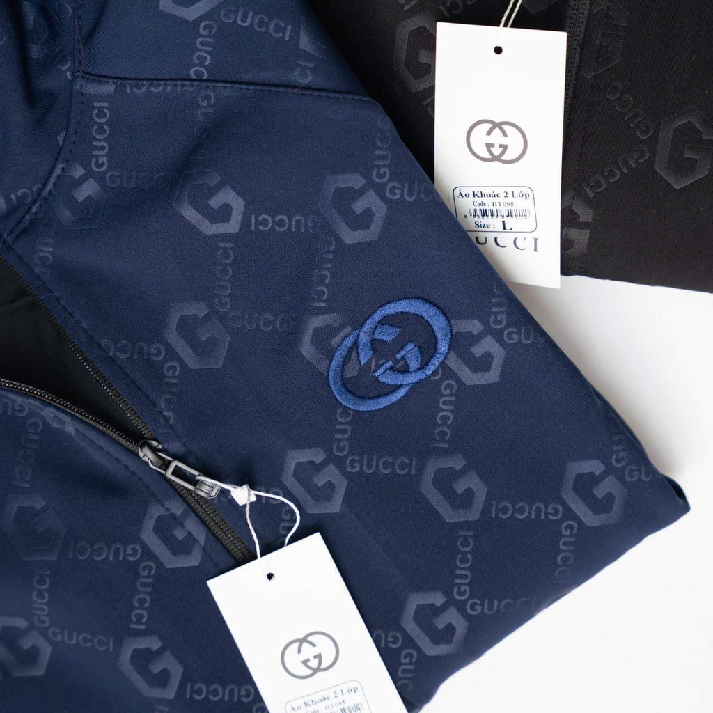 Áo Khoác Bomber bassic gucci thêu nét họa tiết chất nỉ 2 lớp from chuẩn