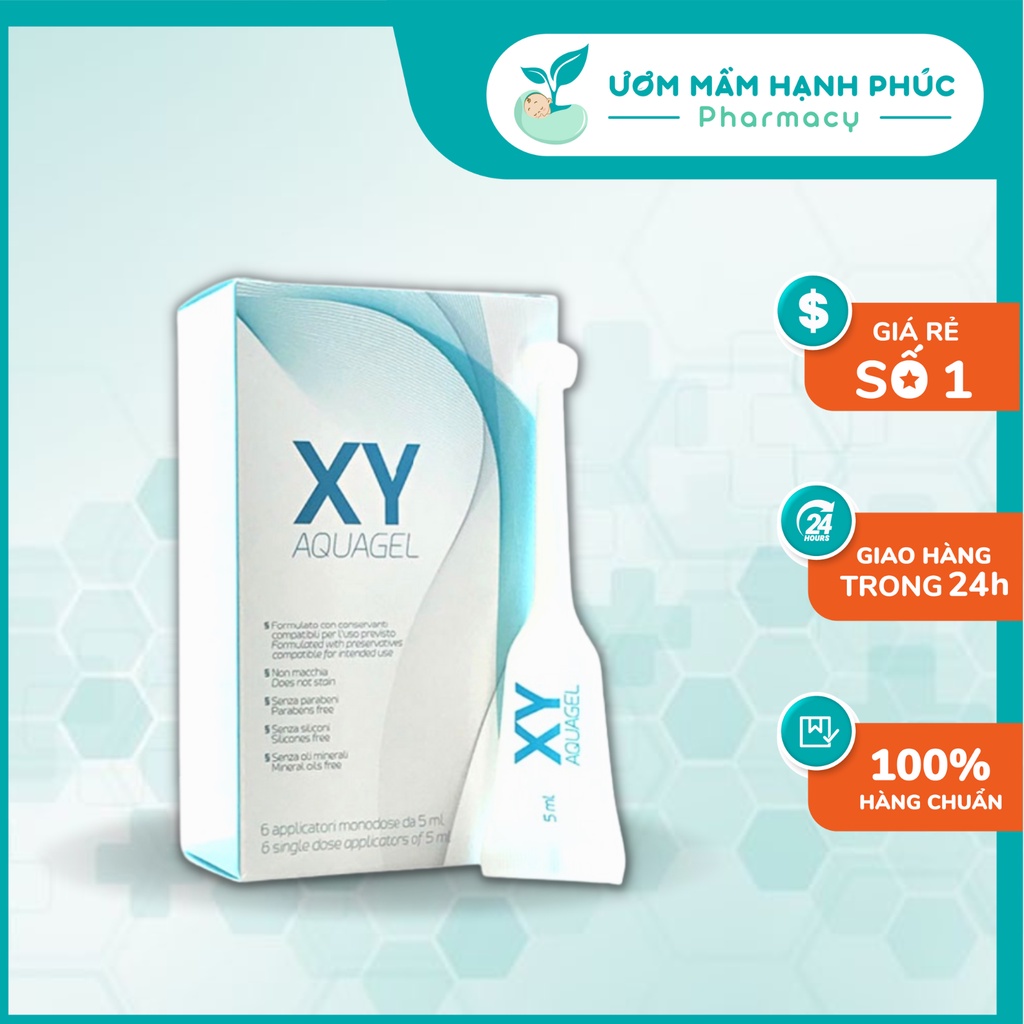 Gel XY Aquagel - Gel baby Support Tăng Khả Năng Thụ Thai, Bôi Trơn, Giúp tinh trùng Y bơi nhanh