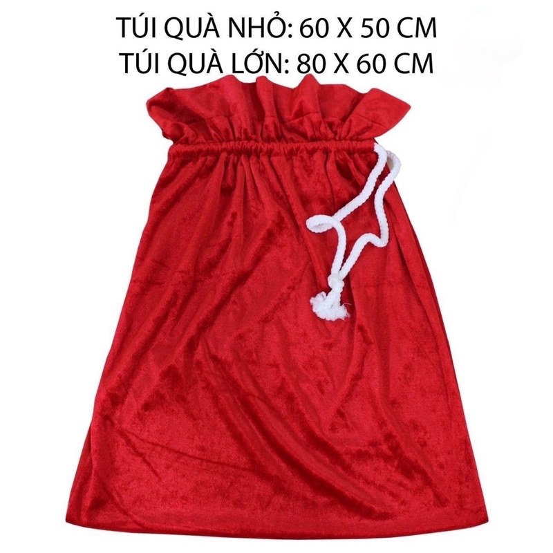 Bao Tay Noel, Túi Quà Noel, Bộ Râu Ông Già Noel Phụ Kiện Hoá Trang Trang Phục Noel