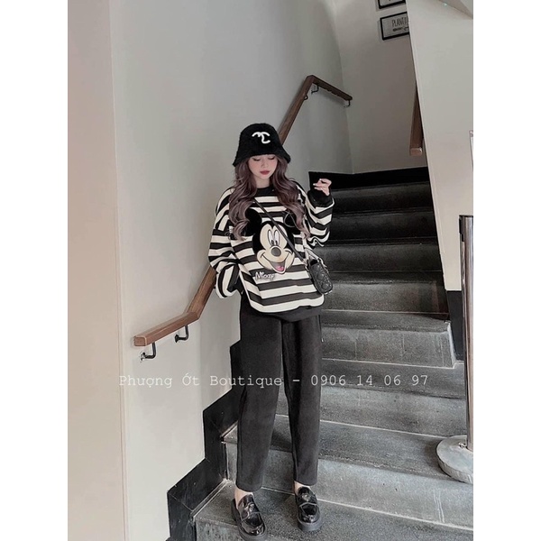 ÁO THUN SỌC MICKEY
