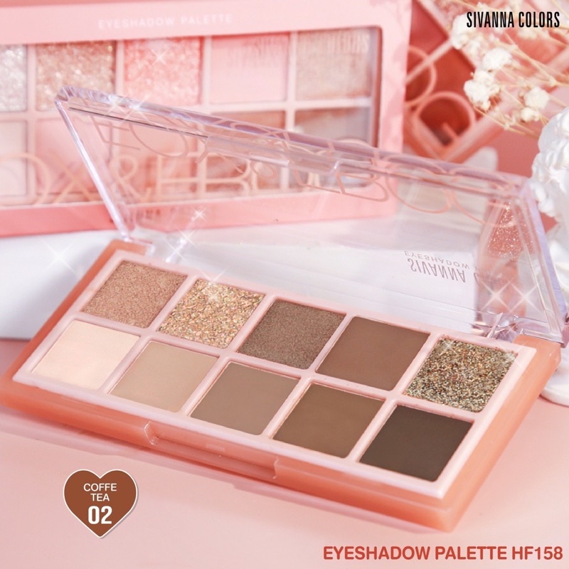 Bảng Mắt 10 Ô Sivanna Colors Fox & Frog Eyeshadow Palette