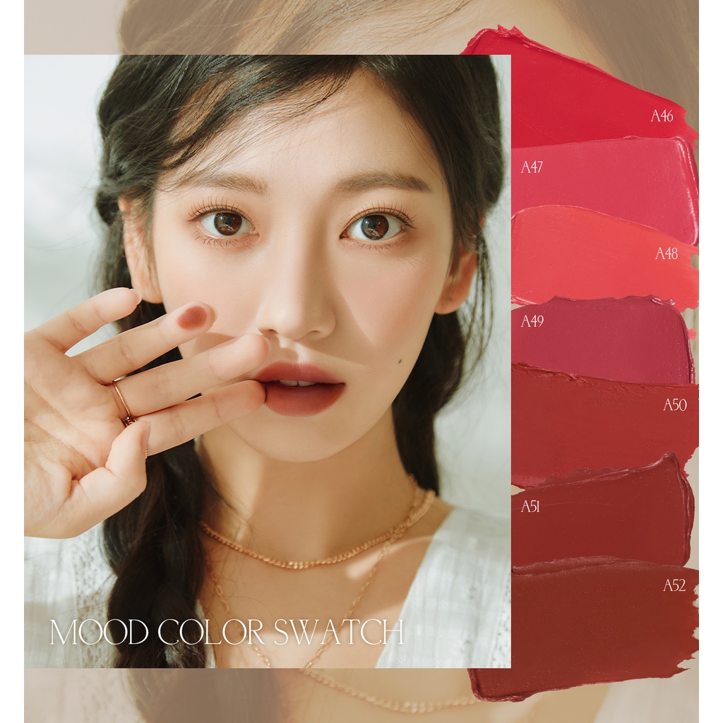 Son Kem Lỳ Black Rouge Air Fit Velvet Tint Ver.9 Acoustic Mood
