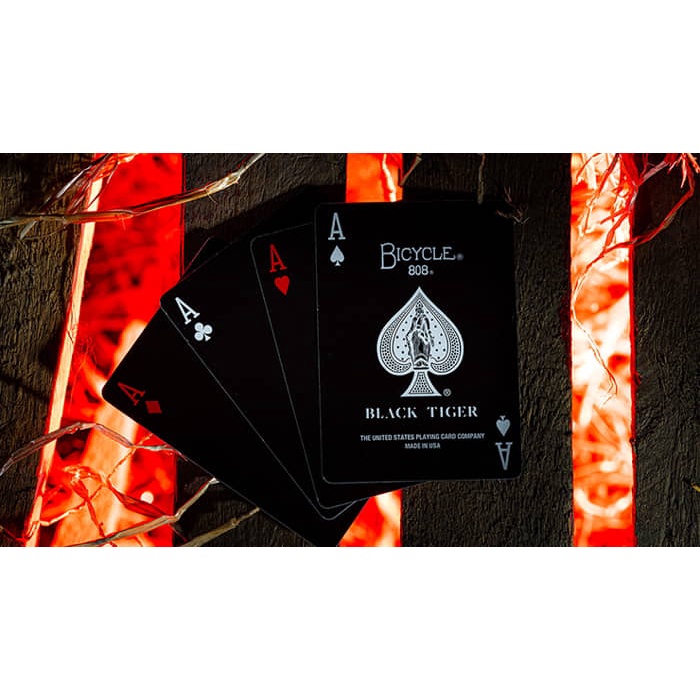Bài Mỹ ảo thuật bicycle USA cao cấp : Black Tiger: Revival Edition Playing Cards