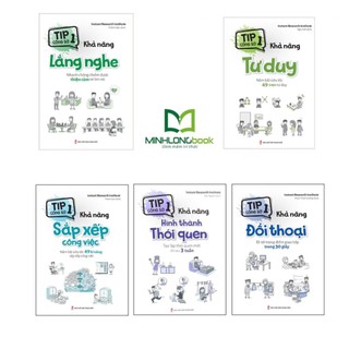 Sách combo tip công sở 1 : đối thoại + lắng nghe + thói quen + tư duy +sắp xếp công việc - mlb - bản quyền