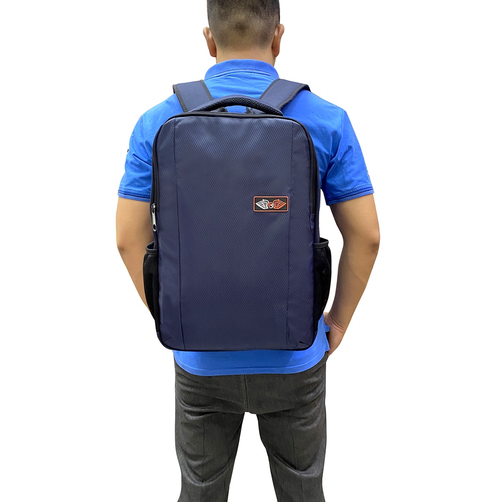 Balo Phối Vải Caro công sở, đi làm, đựng laptop, máy tính 13 inch,14 inch, 15.6 inch, chống sốc dành cho người đi làm