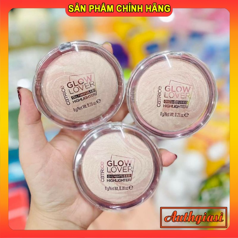 Phấn bắt sáng Catrice HIGH GLOW sáng bóng lâu trôi mềm mịn da
