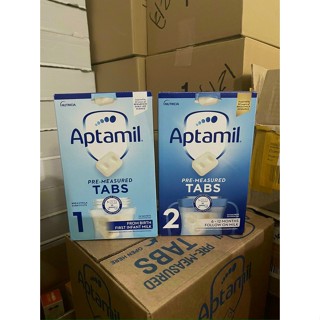 Sữa Aptamil Anh dạng 5 viên 1 thanh số 1 và số 2 ( mẫu mới )