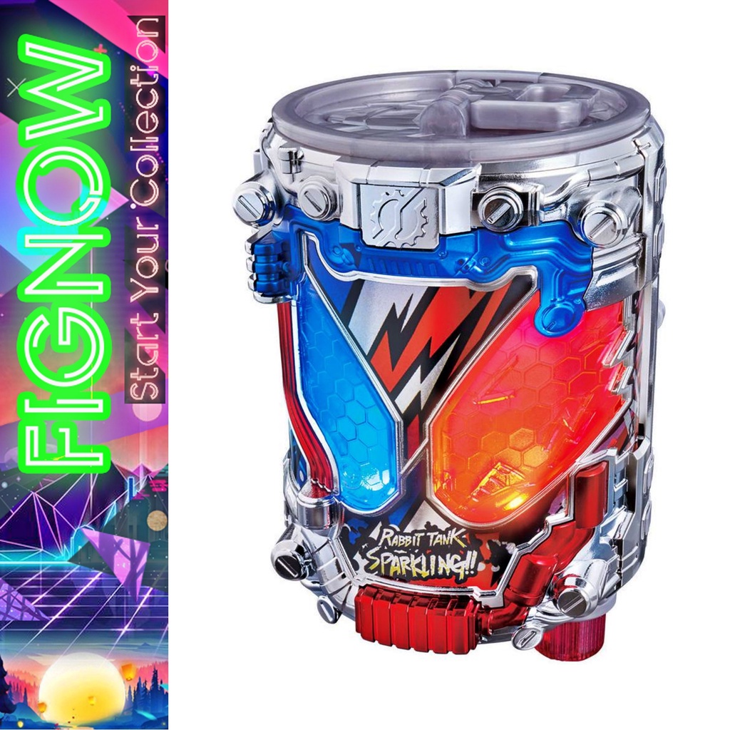 Mô hình đồ chơi chính hãng Bandai DX Rabbit Tank Sparkling Full Bottle - Kamen Rider Build