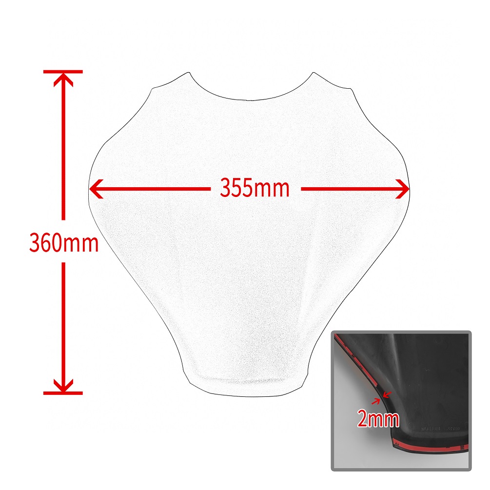 Bộ Dụng Cụ Bảo Vệ Bình Nhiên Liệu Cho Honda CB650R 650R 2019 2021 2022 / 650R / 650R 2019 2020 2021 2022 / 60