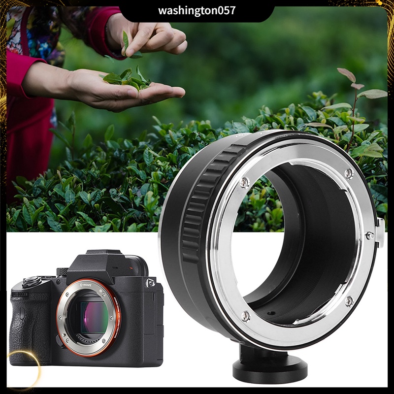 Có thể bán buôn Vòng điều hợp gắn ống kính Fikaz NIK ‑ NEX dành cho ngàm F Nikon máy ảnh E của Sony Washington057 Hàng giao ngay