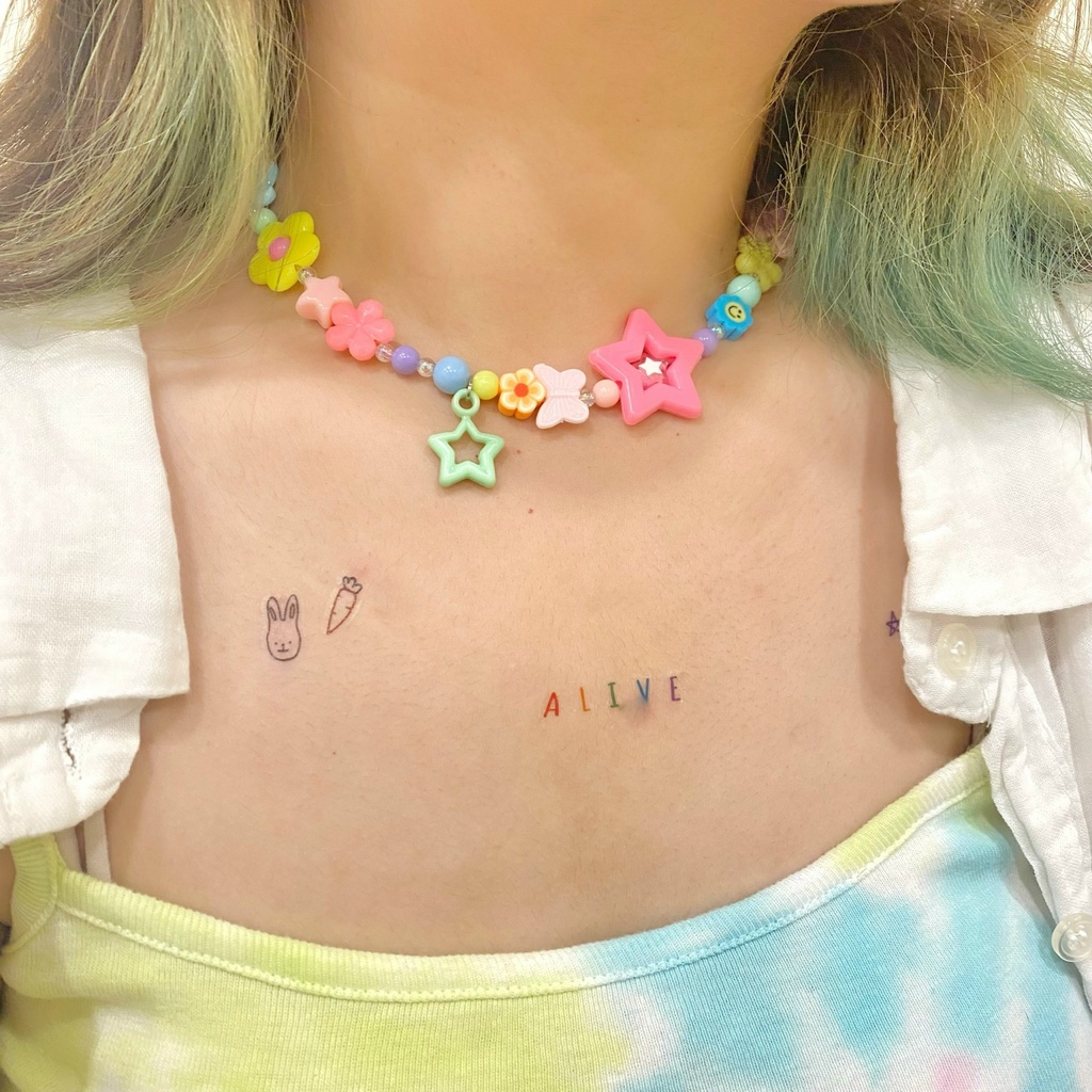 ☆ Vòng cổ vòng tay ngôi sao ngân hà ☆ Dây chuyền Ciwu ✿