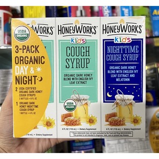 Siro ho honeyworks kids organic honey