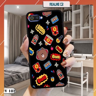 Ốp lưng nhám cho điện thoại Realme C2