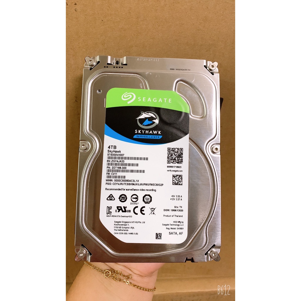Ổ Cứng HDD Seagate SKY  500GB / 1TBTB /2TB/4TB TẶNG KÈM CÁP SATA