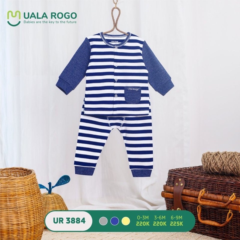 Bộ quần áo sơ sinh uala rogo dành cho bé