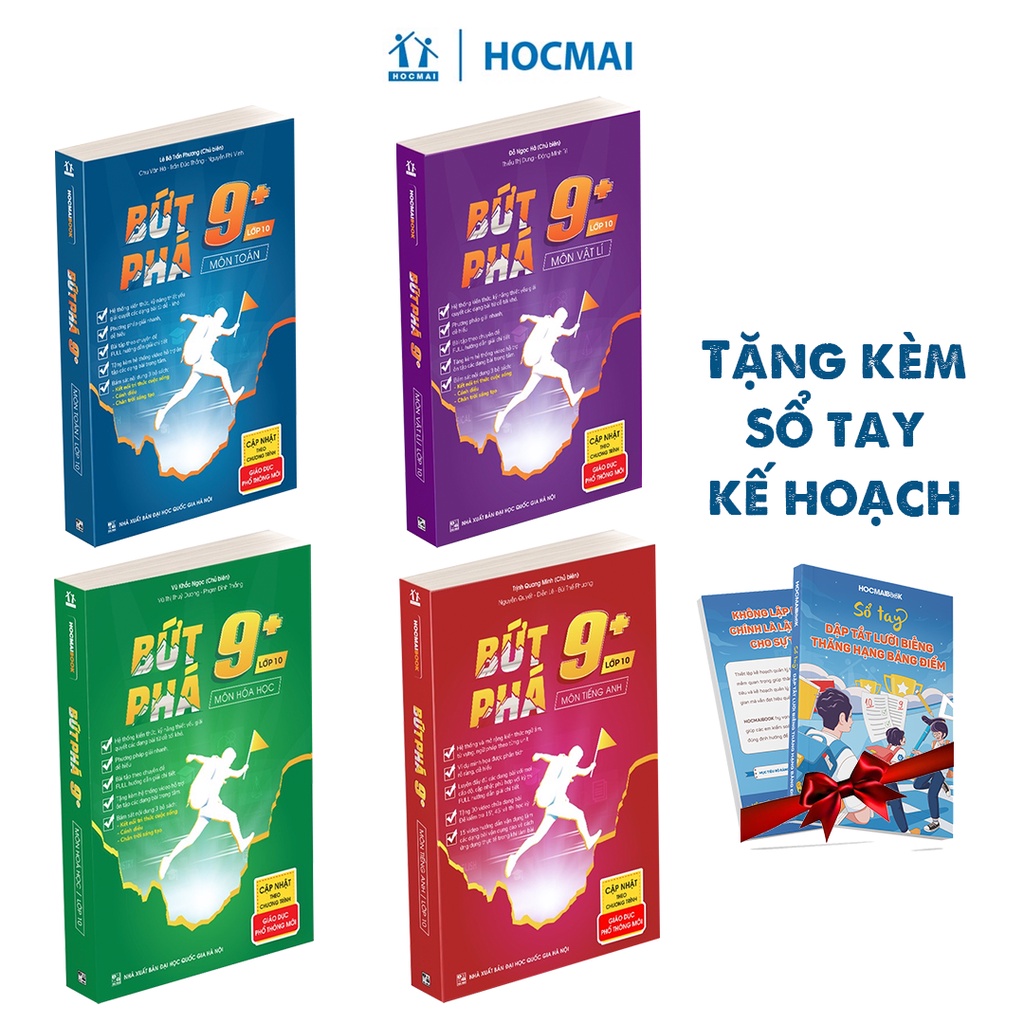 - Sách Bứt Phá 9+ Lớp 10 (Theo Chương Trình GDPT Mới) - HOCMAI