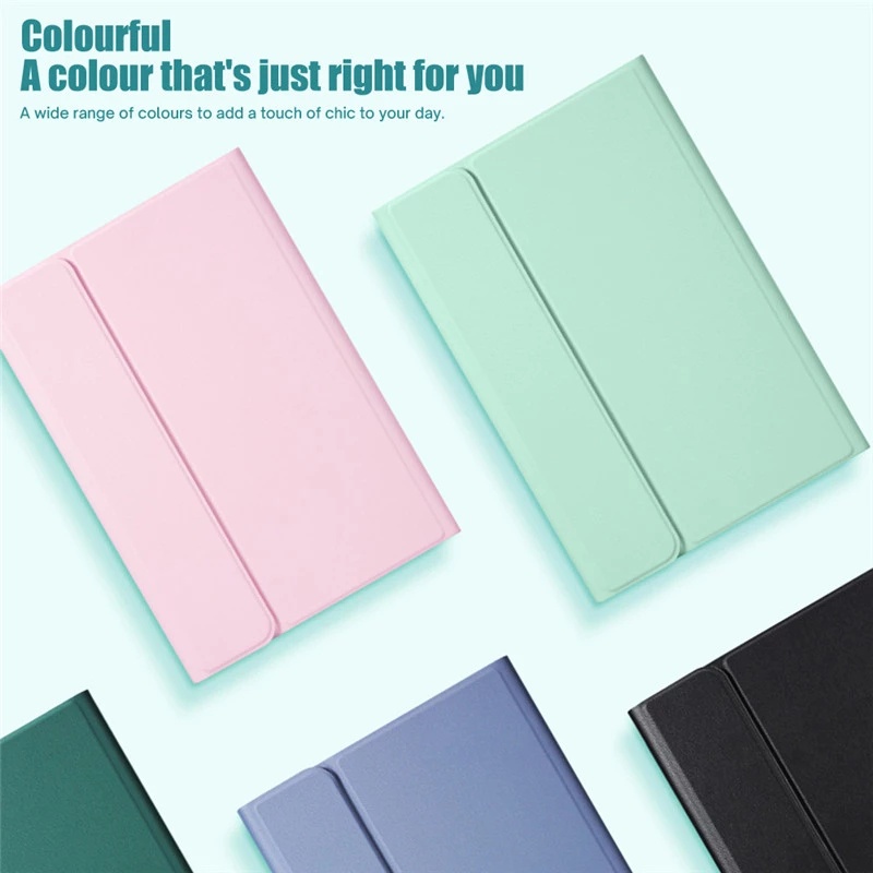 Bao Da PU Máy Tính Bảng Kèm Bàn Phím Bluetooth Có Thể Tháo Rời Cho Xiaomi RedMi Pad 10.61 inch 2022 Ốp