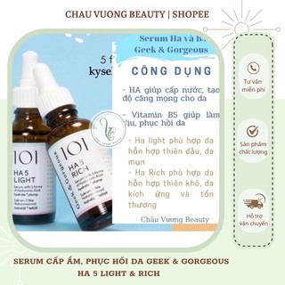 GEEK & GORGEOUS-SERUM CHĂM SÓC DA