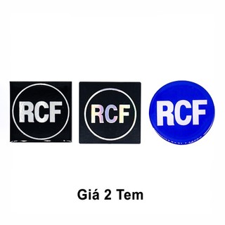 Logo Loa RCF Dán Loa Nhiều Mẫu - 2 Tem