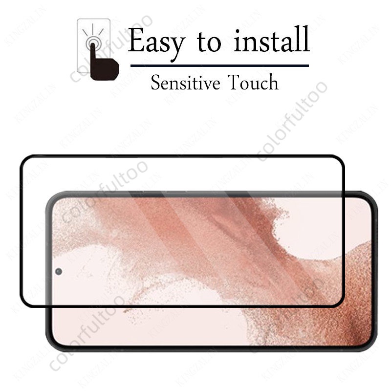 Kính Cường Lực 9H 2 Trong 1 Bảo Vệ Toàn Màn Hình Cho Samsung Galaxy S23 S22 S21 Ultra Plus S23Ultra S23 + S22 + S21 + 5G