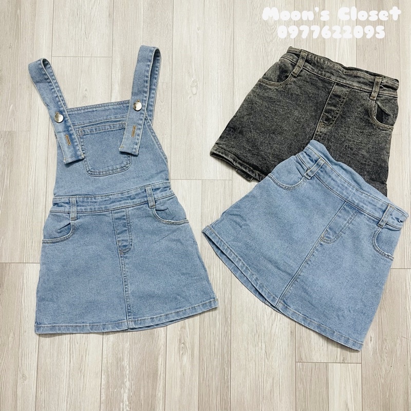 VD- Váy yếm jeans size 2y-6y