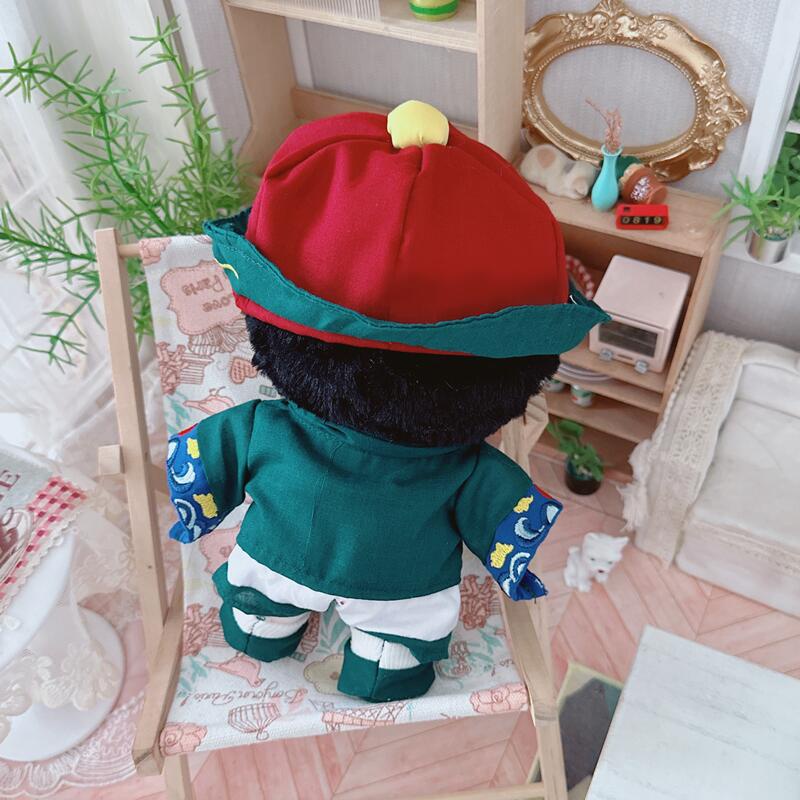 Búp Bê Nhồi Bông Hình Ngôi Sao Màu Xanh Lá Dễ Thương 20cm