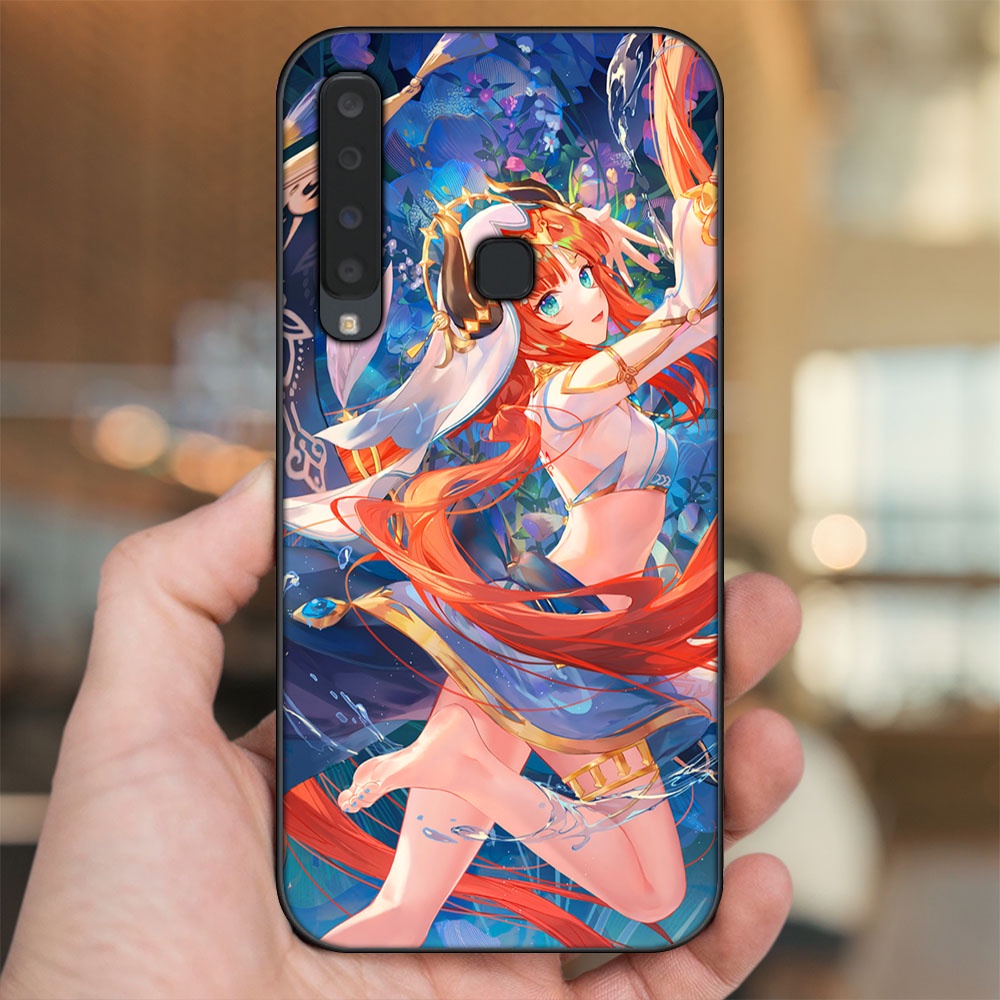 Ốp lưng Samsung A9 2018 viền đen in hình Nilou Genshin Impact