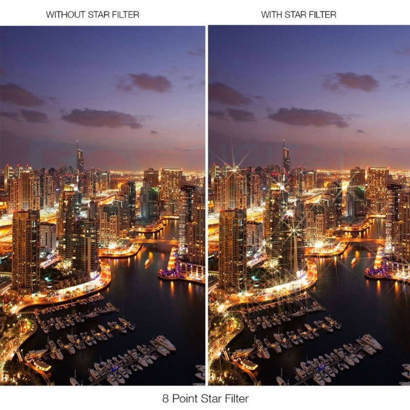 Kính Lọc IOR 49mm 52mm 55mm 58mm 62mm 67mm 77mm DSLR Camera 4 6 8