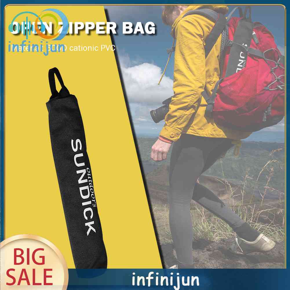 Túi Đựng Cọc Giăng Lều Trại 600D Bằng Vải Có Khóa Kéo Tiện Lợi