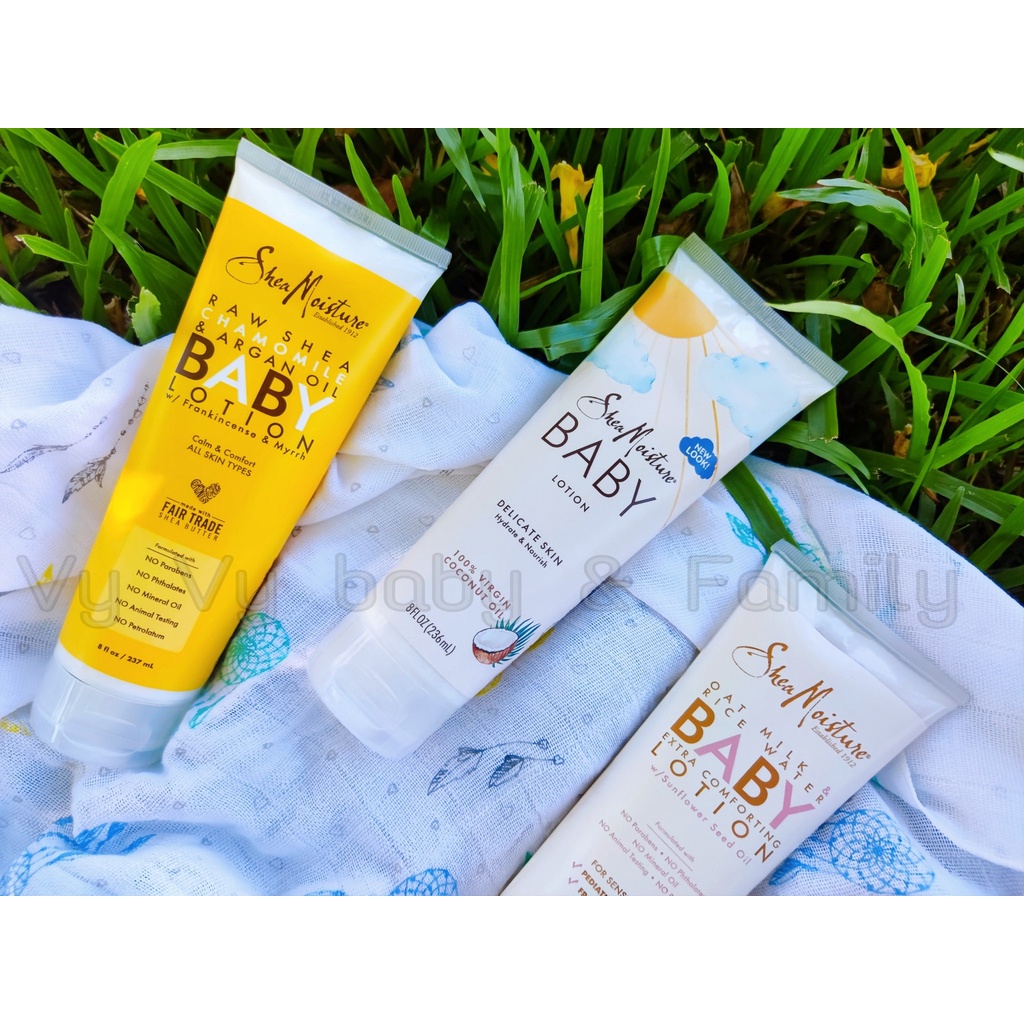 Lotion Shea Moisture - dưỡng da dành cho bé tuýp 237ml