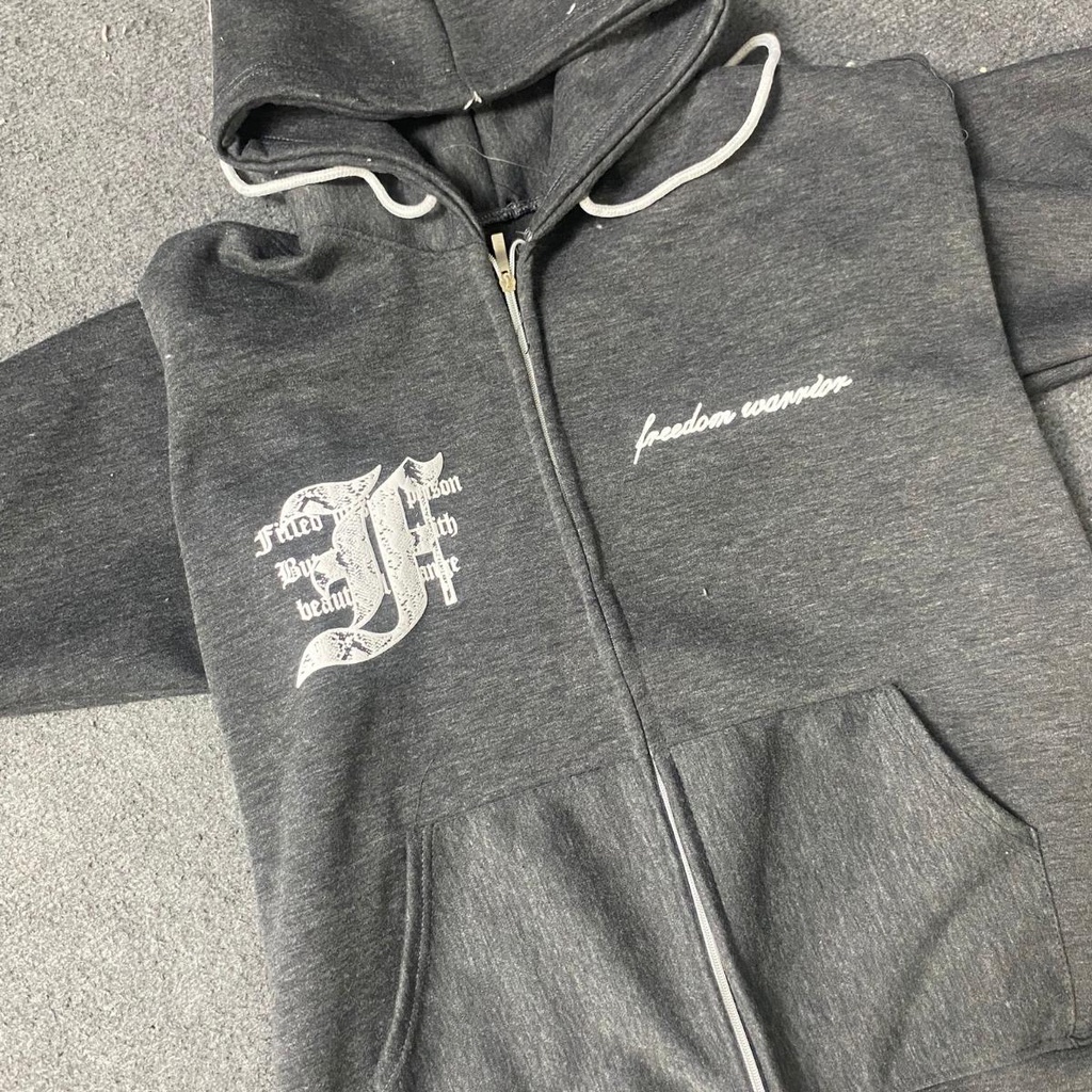 Áo khoác nỉ Hoodie FREE.DOM Unisex nam nữ form rộng VIETCEN