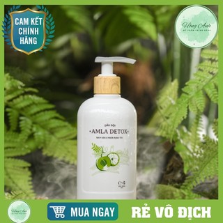 Dầu gội AMLA DETOX ngăn rụng tóc gấp 5 lần, cho bạn mái tóc dày mượt