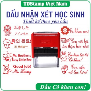 Con dấu tiểu học, khen học sinh, nhận xét tiểu học (T214)