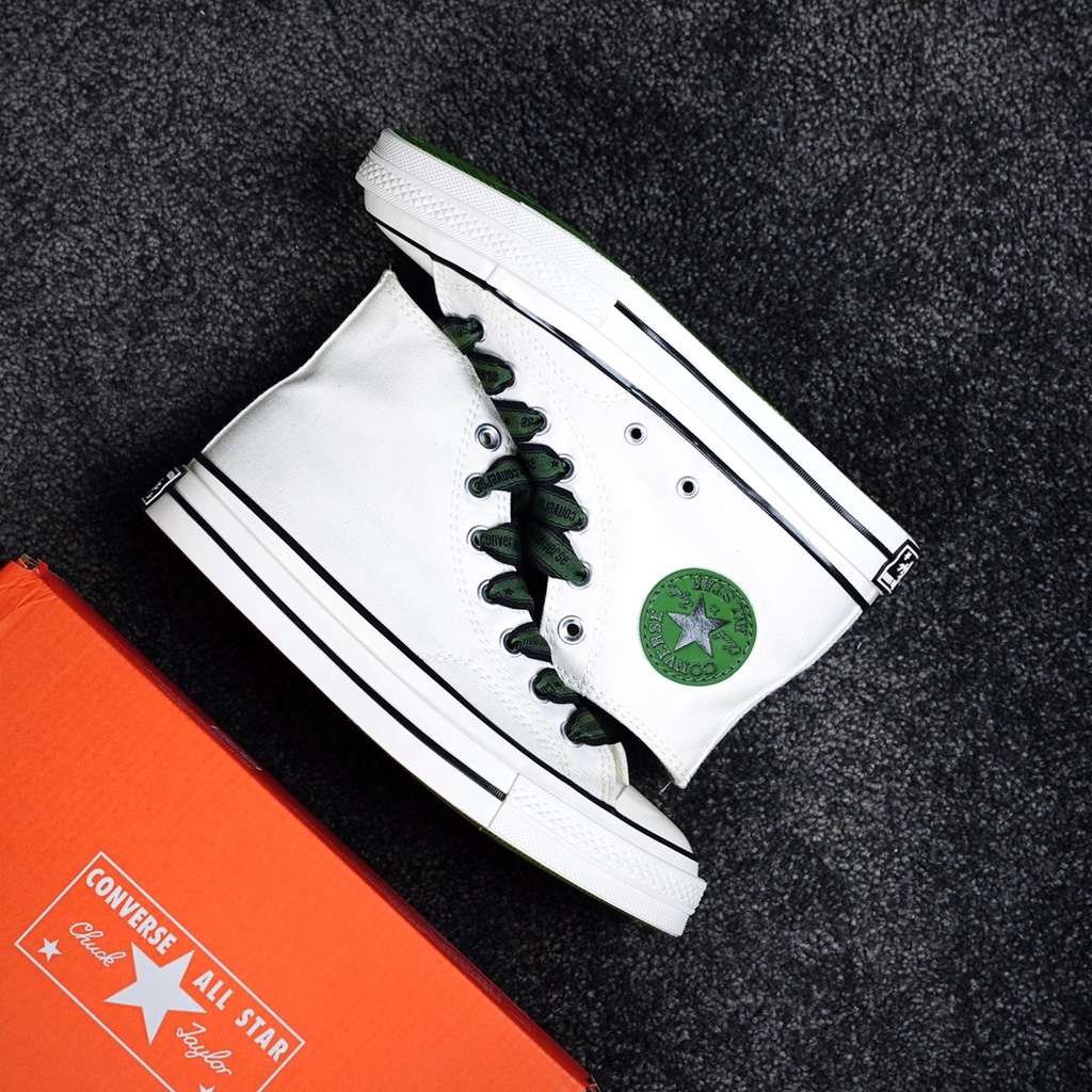 Giày Thể Thao Converse Chuck 1970s All Star milk Màu Trắng Sữa Phối Ren Phong Cách retro Cho Nam Và Nữ-B42