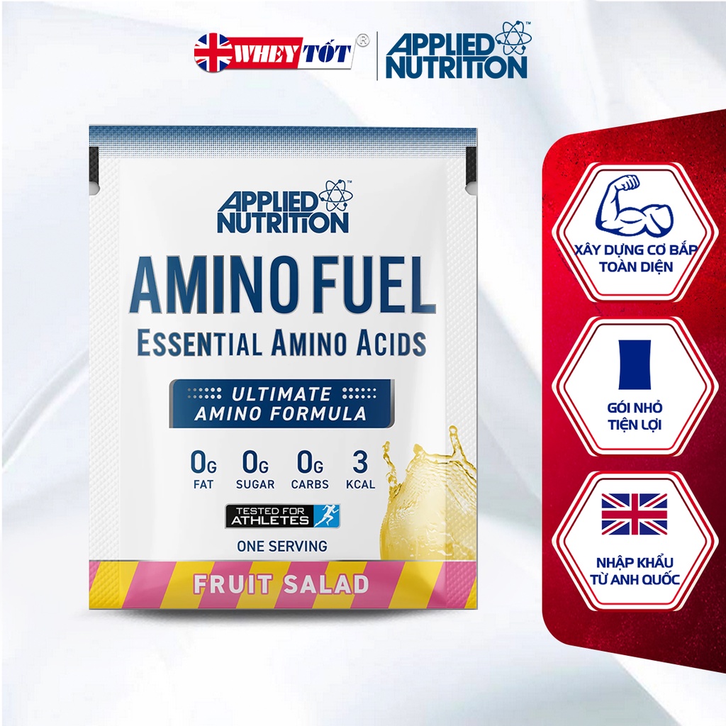 Bột uống Applied Nutrition EAA Amino Fuel 1 lần dùng tăng sức bền