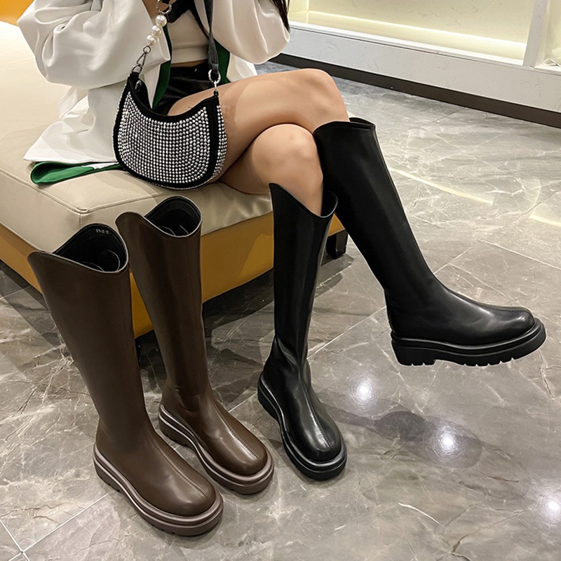 Bốt Đùi Nữ Cổ V Siêu Phẩm Hót Trends Năm Nay