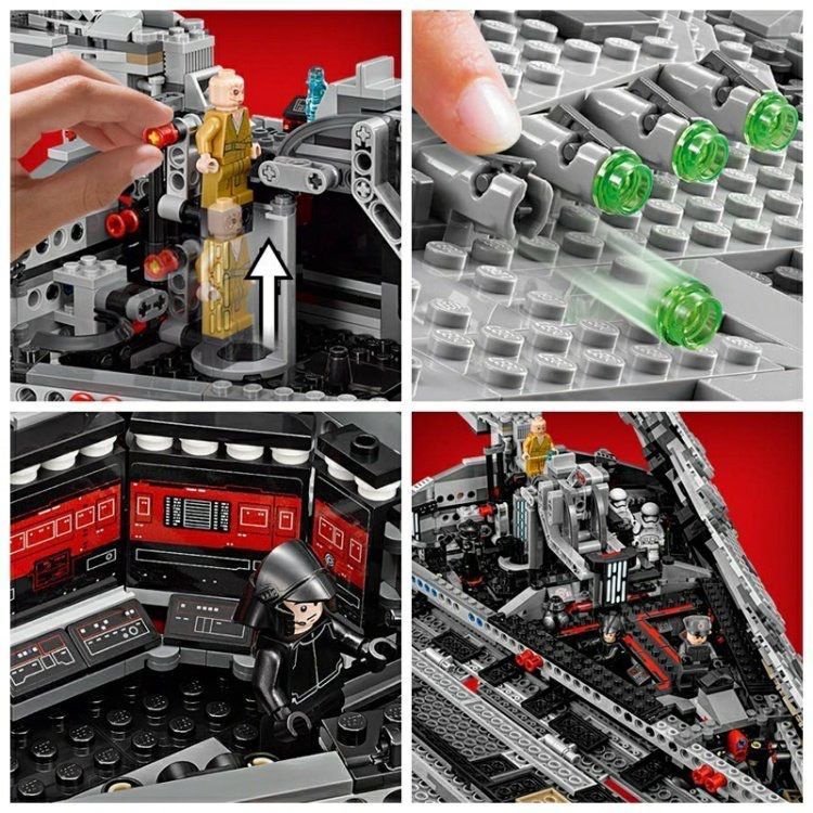 Đồ Chơi Lắp Ráp  Star Wars Series J-Starship 75190 8