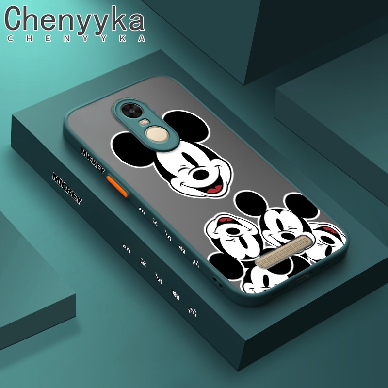 Ốp Điện Thoại Dẻo Trong Suốt Họa Tiết Hoạt Hình Mickey Dễ Thương Chống Sốc Cho Xiaomi Redmi Note 3 Note 3 Pro Note 2