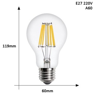 Bóng Đèn Led Sợi Đốt ST64, A60, G45 4W Tiết Kiệm 80% Năng Lượng