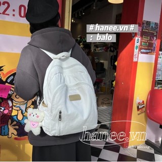 Balo Đi Học Basic Nữ Chất Liệu Canvas Ulzzang BL03