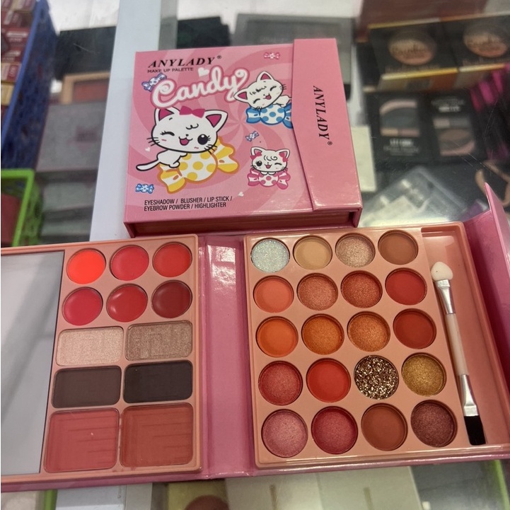 Phấn mắt dạng bóp 28 ô - ANY LADY CANDY 8658DB