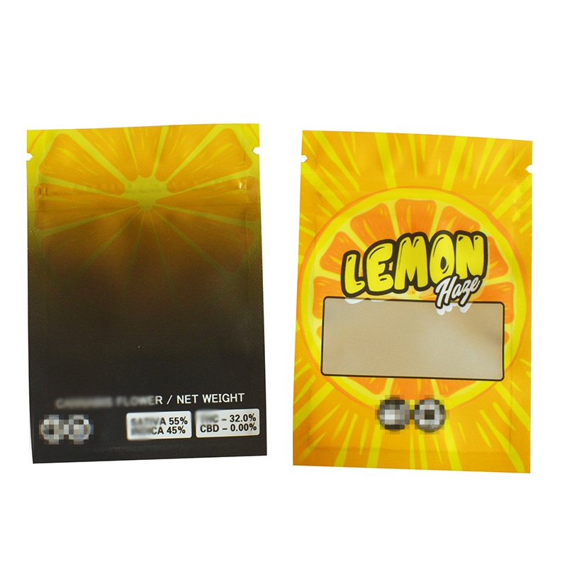 Set 100 Túi Zip Đựng Kẹo 7x10cm Họa Tiết Hoạt Hình Dễ Thương