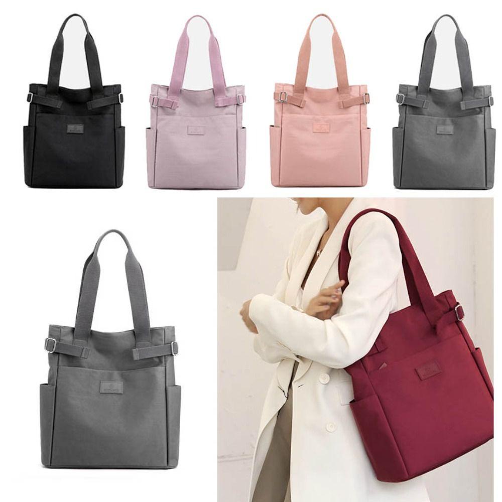 Túi Xách Đeo Vai Vải Bạt Ngăn Chứa Rộng Thời Trang Dạo Phố Năng Động