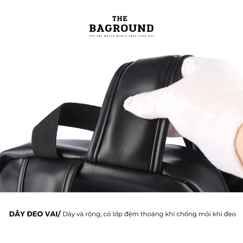 BALO DA CHỐNG NƯỚC - KIỂU DÁNG UNISEX DỄ MANG - ĐI HỌC ĐI CHƠI HS SV - VỪA LAP 15.6INCHES