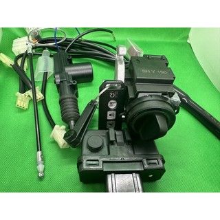 Bộ khóa smartkey Sh Ý, Exciter 150 núm khóa lớn remote 3 nút