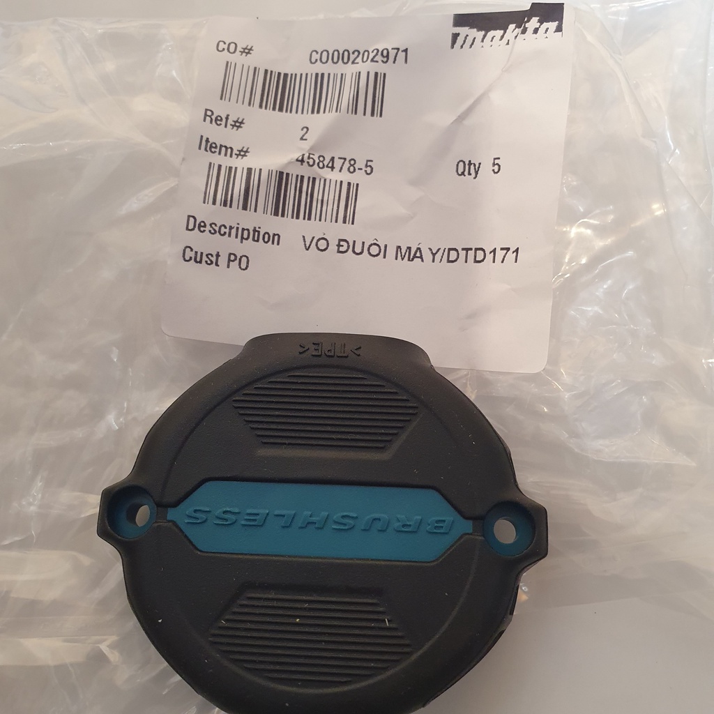 Vỏ đuôi máy vặn vít Makita DTD171 458478-5
