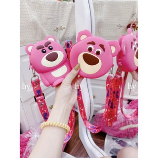 TÚI GẤU LOTSO SILICON DỄ THƯƠNG